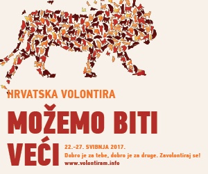 Volontiraj! – biraj zajednicu u kakvoj želiš živjeti