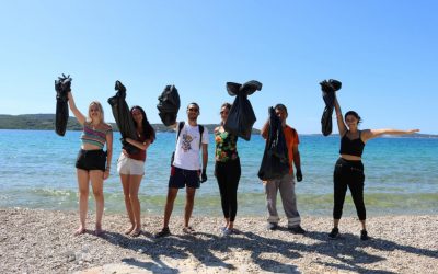 Mladi volonteri iz osam zemalja došli čistiti Šibenik i okolicu