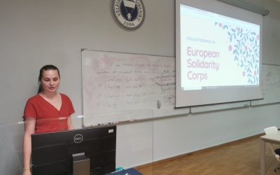 Upoznajte našu novu volonterku  Europskih snaga solidarnosti – Nastju :)