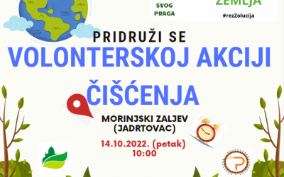 Velika volonterska akcija u sklopu REZOLUCIJE ZEMLJA!