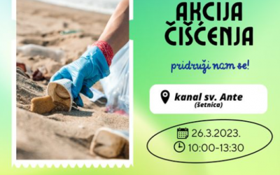 Volonterska akcija čišćenja 26.3. povodom današnjeg Svjetskog dana voda